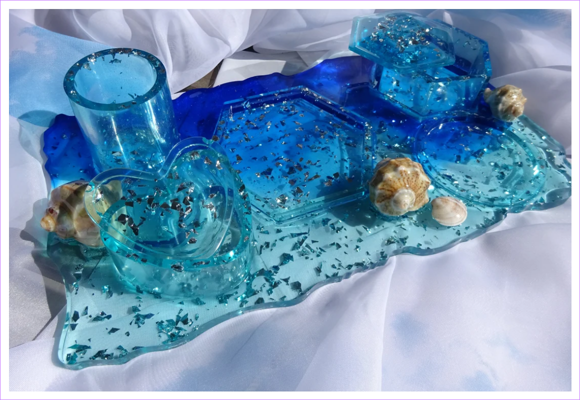 Handgefertigtes-Epoxy-Design, unique by felicia, Idstein, Deutschland